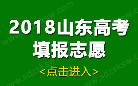 2019年山东高考填报志愿系统